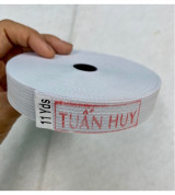 Thun cuộn 10m thương hiệu tốt Tuấn Huy, thun rộng 2cm